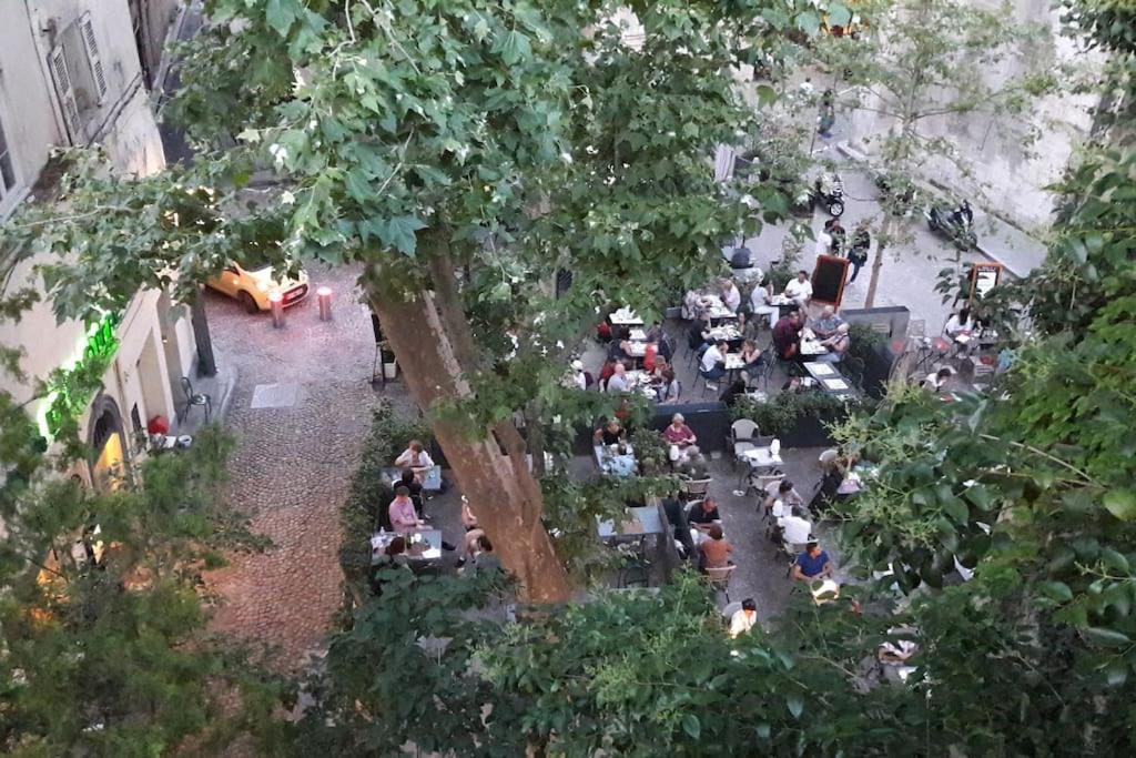 Renove, Vue Sur Palais Des Papes, Terrasse Et Wifi Troisieme Etage Apartman Avignon Kültér fotó