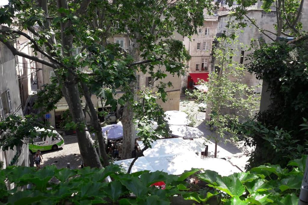 Renove, Vue Sur Palais Des Papes, Terrasse Et Wifi Troisieme Etage Apartman Avignon Kültér fotó