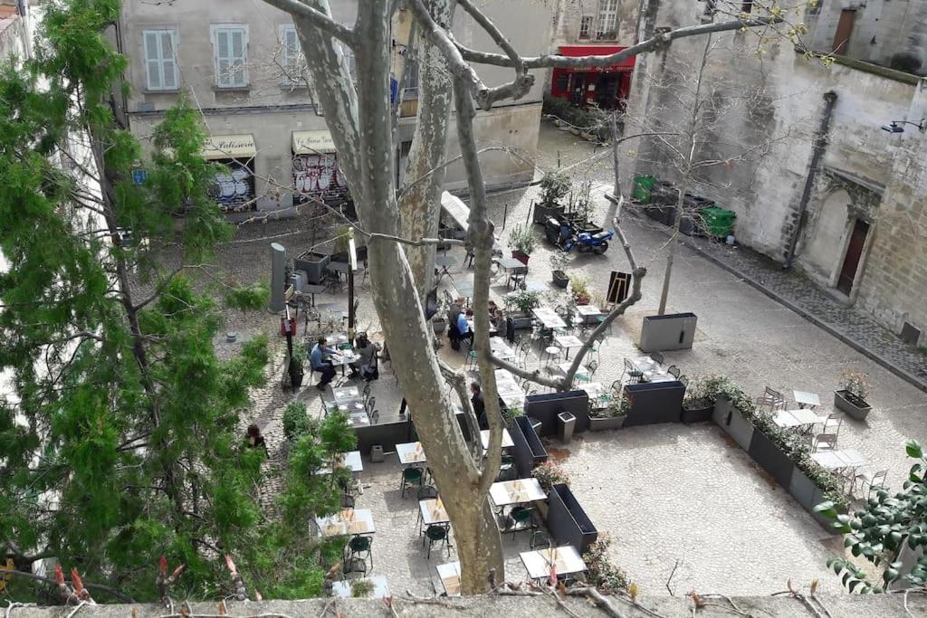 Renove, Vue Sur Palais Des Papes, Terrasse Et Wifi Troisieme Etage Apartman Avignon Kültér fotó