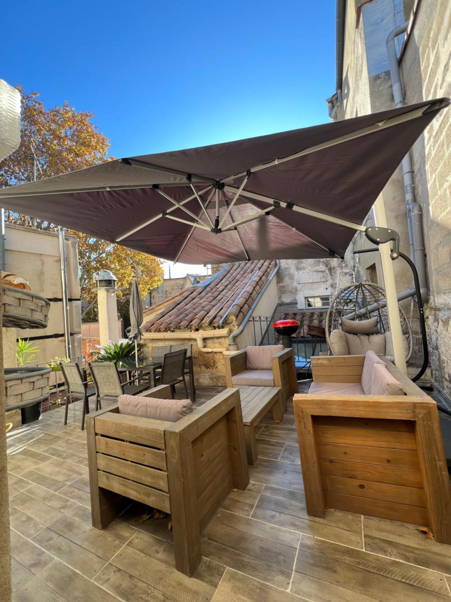 Renove, Vue Sur Palais Des Papes, Terrasse Et Wifi Troisieme Etage Apartman Avignon Kültér fotó
