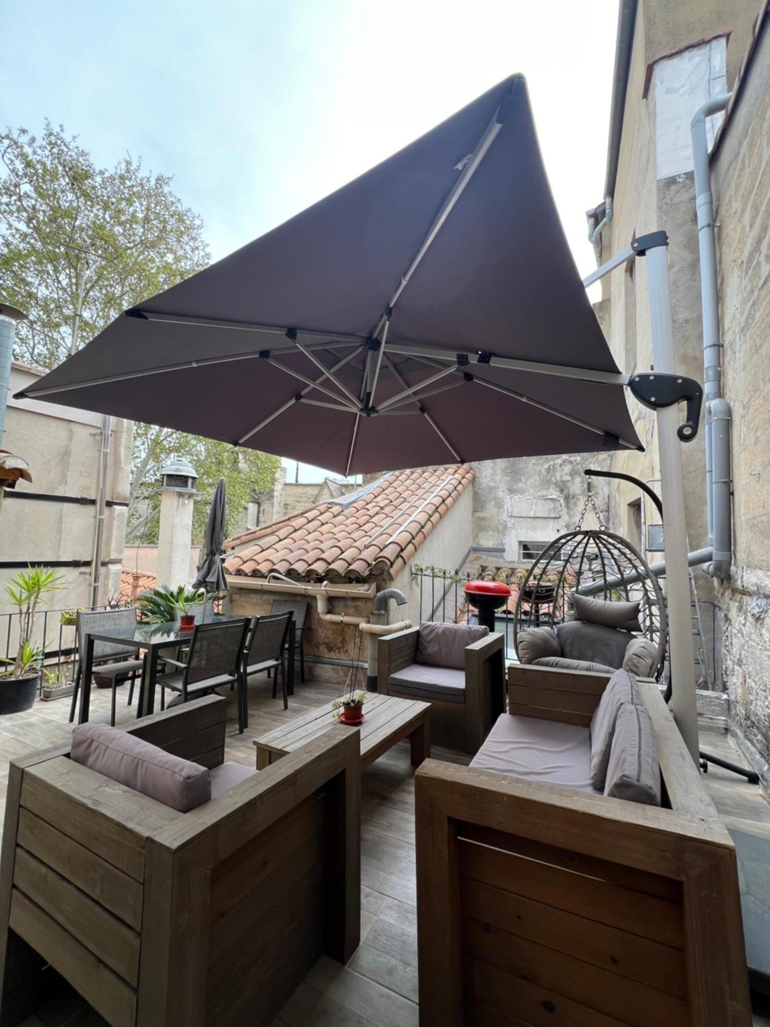 Renove, Vue Sur Palais Des Papes, Terrasse Et Wifi Troisieme Etage Apartman Avignon Kültér fotó